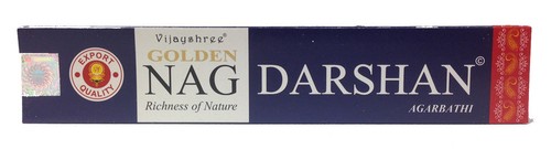Vijayshree Golden Nag 15g Incense Champa Forest Benzion Patchouli Rose Temple - Picture 24 of 40