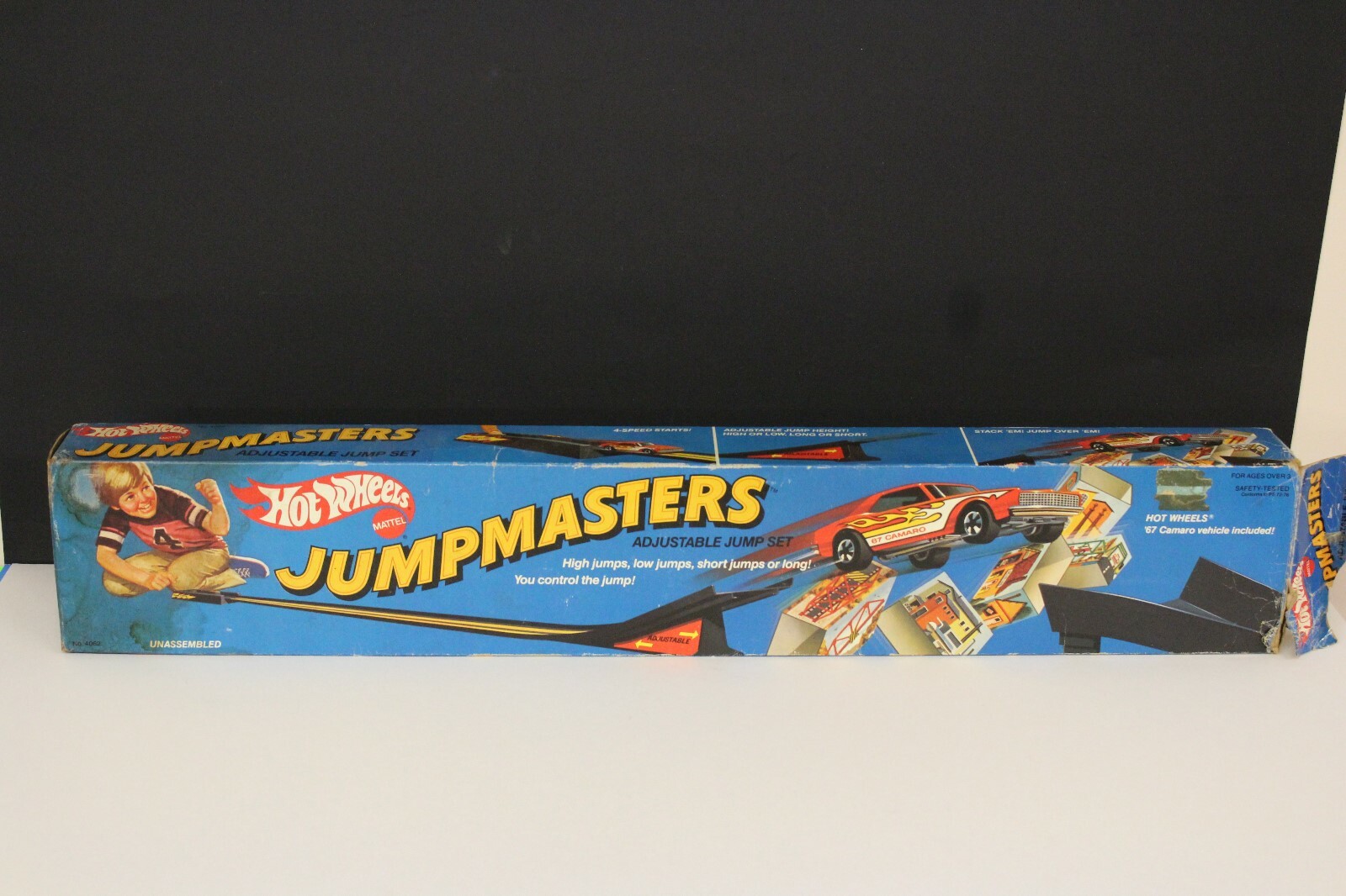 Hotwheels JumpEstrellaters Conjunto De Salto Ajustable de 1982 completa con Camaro aparece diseño único Hotwheels JumpEstrellaters Conjunto De Salto Salto Salto Ajustable de 1982 completa con Camaro aparece más vendido