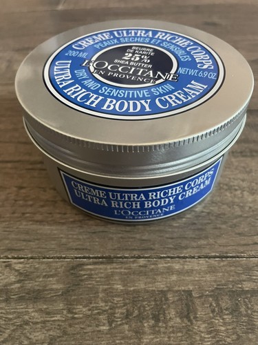 L'Occitane En Provence Ultra Rich Body Cream 25% Shea Butter Jumbo 6.9 oz Sealed - Picture 4 of 5