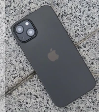 Bare Naked Case - for iPhone 14 Color Smoke Clear Black