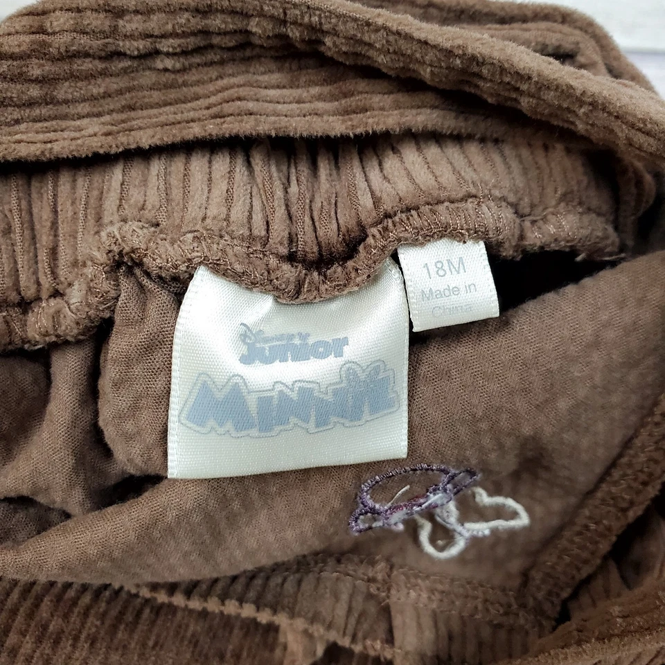 Vestido Disney Junior Minnie Mouse Pana Marrón Talla 18M Foto 4 de 4