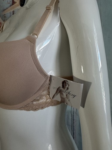 SMART & SEXY MAXIMUM CLEAVAGE UNDERWIRE PUSH UP BRA SZ 32B #SA276 BEIGE NWT - Bild 4 von 11