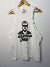 Ryan Dunn Jackass Singlet Top Shirt Vintage Random Hero Triple A RIP Rare Size M