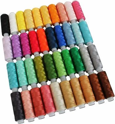 PEARL PERLE COTTON THREAD - 40 COLORS BY THE SPOOL - 75 YDS - SIZE 8 - THREADART
