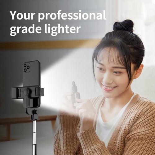 Remote Selfie Stick Tripod Stand LED Light For iPhone 16 15 14 13 Pro Max 12 11 - Picture 6 of 12
