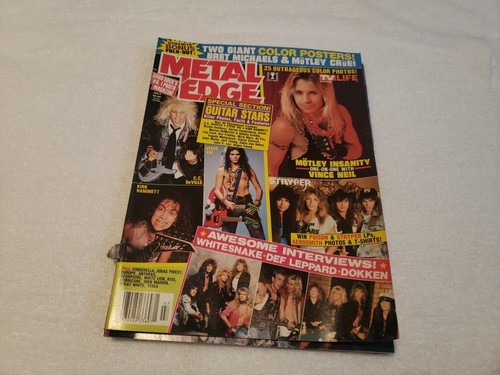 Metal Edge Magazine July 88', Circus, Hit Parader, Blast, Rip, Metal Shop