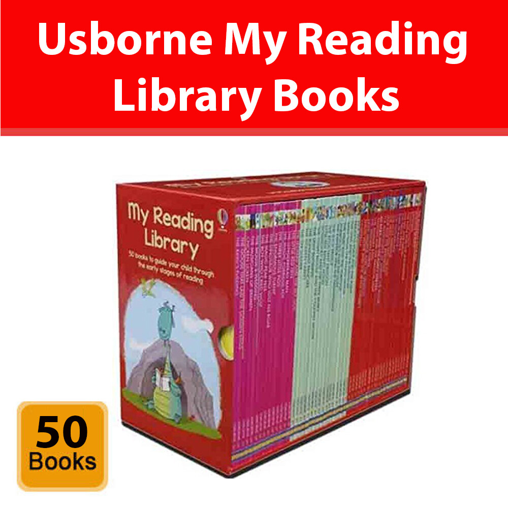 Usborne My Second Reading Library 50 Books Collection Set Usborne My Second Reading Library 50 Books Collection Set