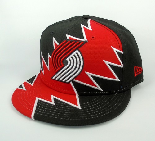 Nueva Era Gorra NBA Portland Trail Blazers Lightning Flash Tear 9FIFTY Snapback Sombrero - Imagen 2 de 5
