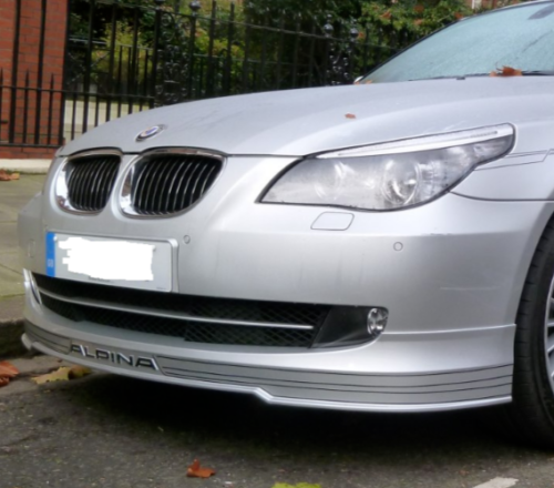 BMW E60 E61 LCI 5 Series 2008-2010 OEM Alpina B5 Front Spoiler Add-On Lip New