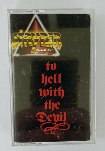 STRYPER To Hell With The Devil Cassette Tape 1986 Christian Heavy Metal Rare