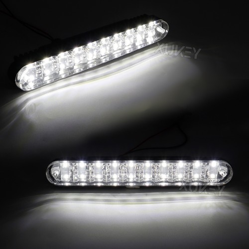 2stk. 12V Universal 20LED Weiß Tagfahrlicht Tagfahrleuchten DRL Scheinwerfer PKW - Bild 8 von 17