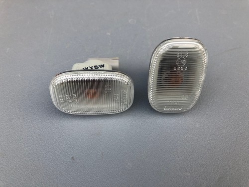 Toyota Supra MK4 JZA80 Bj. ab 1993 Kotflügel Satz Weiße Blinker Side Turn Signal - Picture 7 of 8