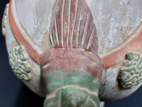 Vintage Replica Large Tang Dynasty Plaster Horse. By T C C. Hong Kong - Picture 11 of 17