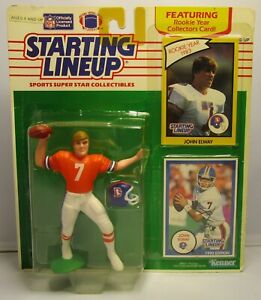 1990 JOHN ELWAY (ORANGE) Starting Lineup (SLU) Football Figure - DENVER BRONCOS | eBay