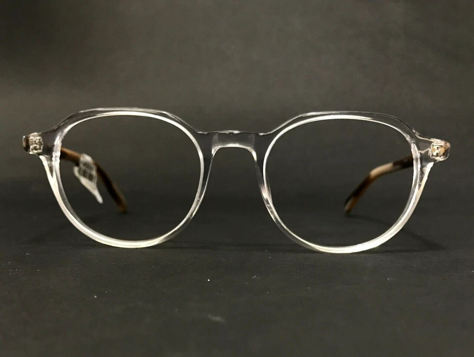Perry Ellis Eyeglasses Frames PE409-1 Brown Clear Round Full Rim 49-19-140 - Image 2 of 4