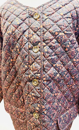 Neu mit Etikett Croft & Barrow leichte Damen-Steppjacke mit Knopfleiste Ranken Größe Gr. 3X - Bild 4 von 15