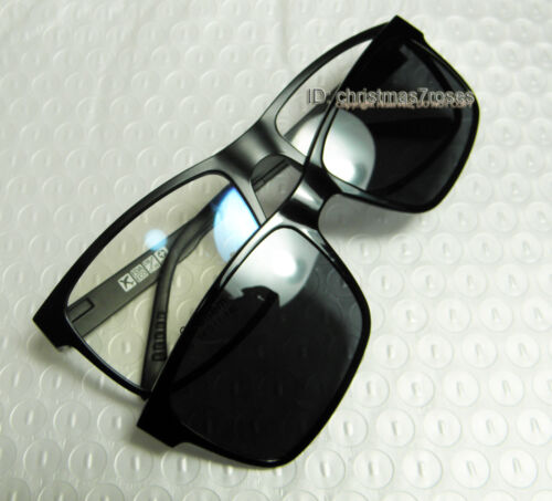 Men Eyeglass frame magnetic glasses polarized Clip on sunglasses light 54-17 New - Picture 20 of 33