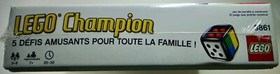 LEGO Games: Lot of 3  (3841) Minotaurus (3861) LEGO Champion (3852) Sunblock NEW