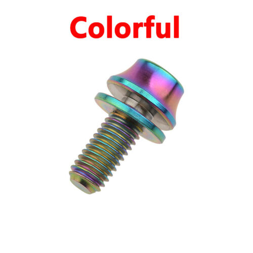 Titanium Bolt M5x12mm Hex Head Screw GR5 for MTB Bike Bicycle Water Bottle Cage - Picture 15 of 20