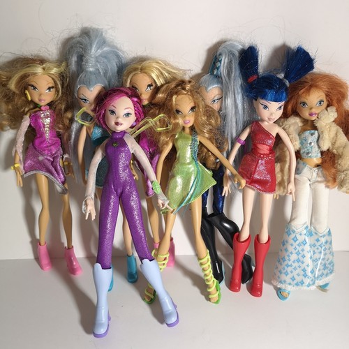 Muñeca Mattel Winx Club Tecna, Flora, Icy, Musa - Tú eliges - ¡Envío combinado!