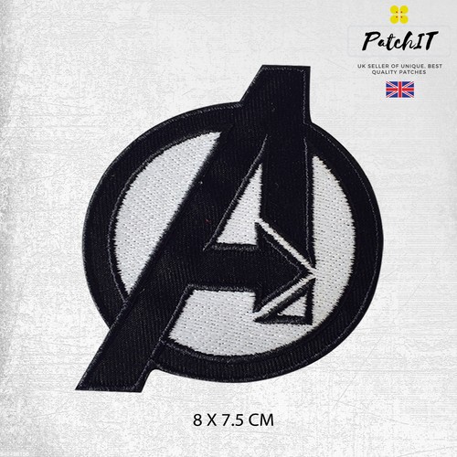 Avenger Superhero Movie Patch to Iron/ Sew on, Embroidered Cloth Patches,Badge - Picture 2 of 5