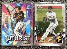 2021 Topps Chrome KeBryan Hayes RC Bowman Gonzales Futurists Pittsburgh Pirates