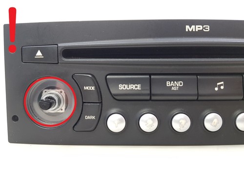 Radio Cd Mp3 Player Citroen Peugeot 96633422XT A2C53119559 - Foto 2 di 8