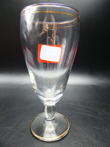 Carling Black Label Stemmed Half Pint Glass Canadian Lager Man Cave - Picture 4 of 9
