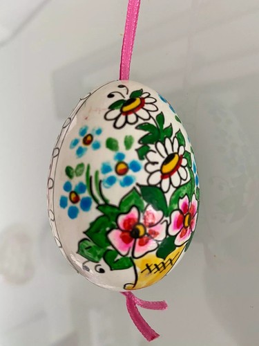 Huevo de Pascua pollo Pascua arbusto de Pascua colgante de Pascua 191/18 - Imagen 3 de 4