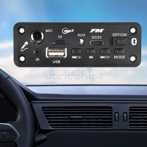 MP3 Bluetooth5.3 Audio Decoder Board USB TF Radio FM Receiver 2*3W MP3 Player - Picture 6 of 21
