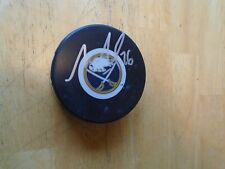 Matt Moulson  Autographed Buffalo Sabres Puck 