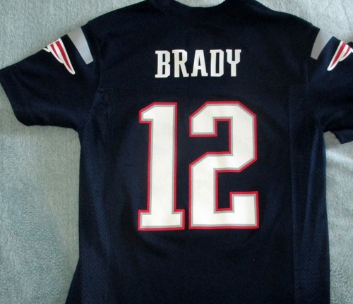 New England Patriots Legends Tom Brady & Julian Edelman NFL Youth Medium Jerseys - Picture 3 of 11