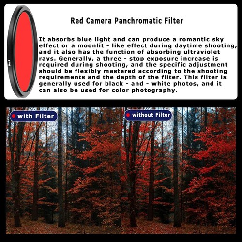 Superior Panchromatic Filters for 30 - 82mm Camera Lenses - Optimal Performance - Picture 9 of 100
