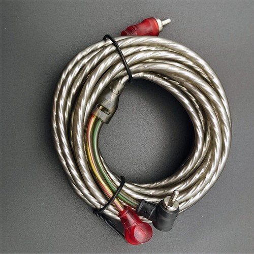 3500w 4 Gauge Car Power Amplifier Wiring Kit Subwoofer AMP RCA Cable Sub Audio - Picture 6 of 8