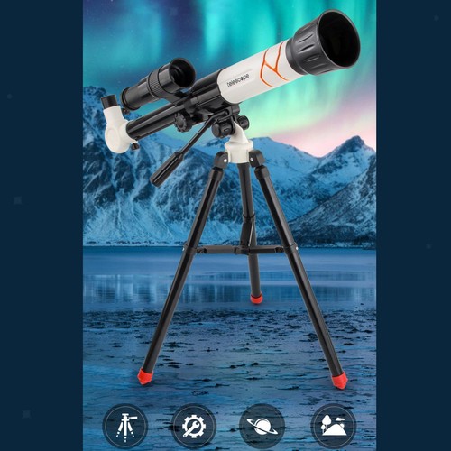 tachiuwa Telescope for Kids Beginners Adults, 70mm Astronomy Refractor Telescope - Picture 7 of 9