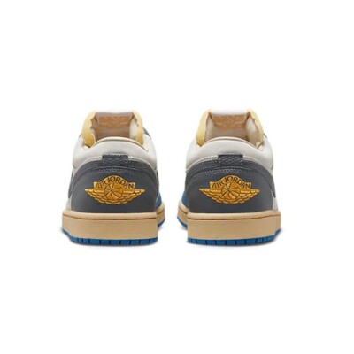 ゆちゃ 様・専用 Nike Air Jordan 1 Low SE Tokyo 96 Vintage UNC Grey Blue