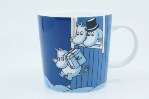 Arabia Finland Moomin mug Christmas Surprise (2009)_