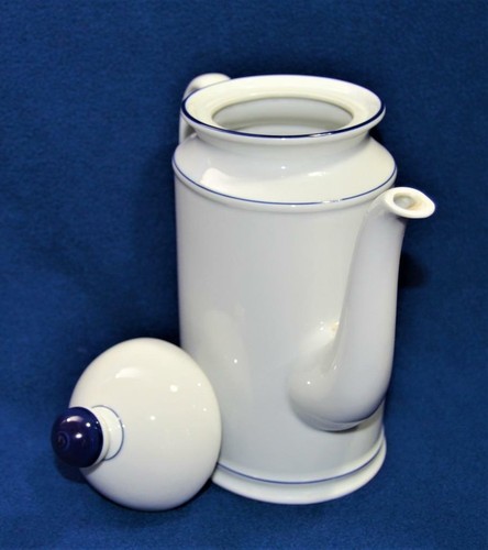 New SELTMANN WEIDEN Bavaria W Germany Blue RAINBOW 9 3/4"h 5 Cups Coffee Pot - Picture 2 of 4