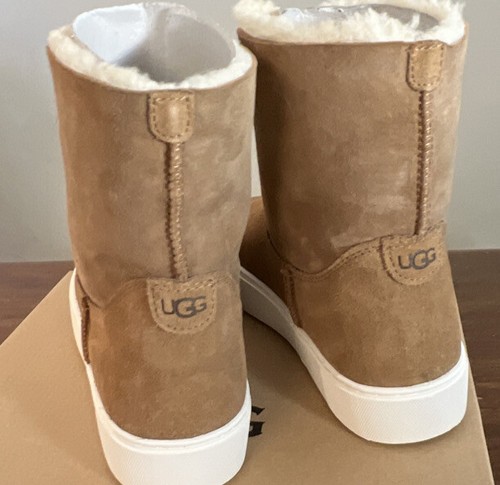 UGG Lynus 1123692 KASTANIENBRAUNES WILDLEDER/GRÖSSE 6 DAMEN-STIEFELETTEN ZUM ÜBERZIEHEN/AUTHENTISCH - Bild 14 von 17