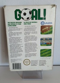 NES  Nintendo spiel, GOAL , OVP+Anleitung ( NES - JG - FRA )  A7328