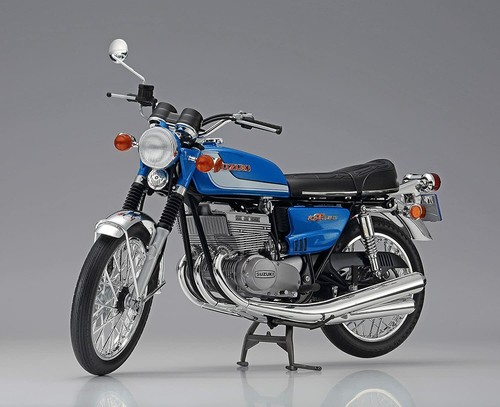 Modelo de plástico HAEGAWA Suzuki GT380 B 1/12 Bicicleta - Imagen 4 de 12
