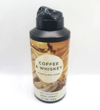 BATH AND BODY WORKS COFFEE & WHISKEY BODY SPRAY FOR MEN 3.7 FL OZ