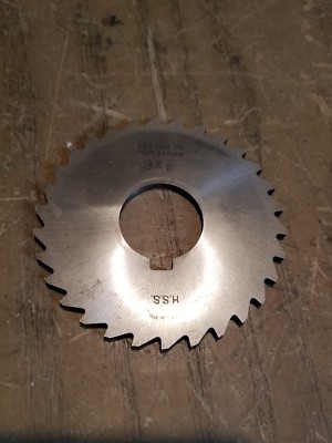 B&S Mfg. 3'' x 1/8''  HSS Milling Cutter 1D-1116-G24