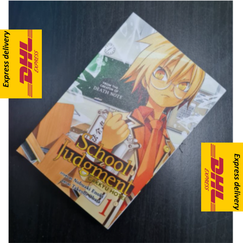 New School Judgement Manga By Takeshi Obata Vol 1-3 (End) English Ver -Fast Ship - Picture 2 of 6