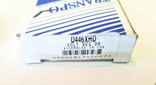 NEW TRANSPO VOLTAGE REGULATOR D446XHD FOR DELCO CS144 Series IR / EF ALTERNATORS - Picture 2 of 2