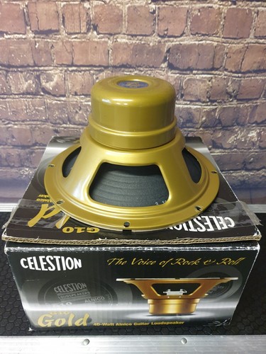 Celestion G10 Gold Alnico 10 Inch 40 Watt 8 Ohm Guitar Speaker Fender Princeton