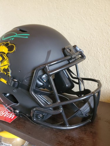 Sam Darnold Signed Fullsize Authentic Helmet - Picture 3 of 5