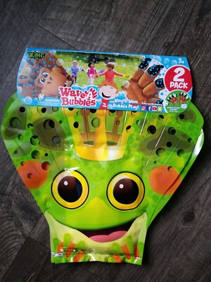 Zing Wave-A-Bubbles Package of 2 Hours Of Bubble Fun! Dinosaur