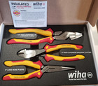 NEW Wiha 32960 3 Piece Insulated Pliers and Cutters Tray Set 1000V