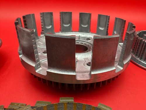 2007 07 Honda CRF450R CRF450 OEM CLUTCH OUTER PRIMARY BASKET HUB PRESURE DISC - Picture 11 of 17